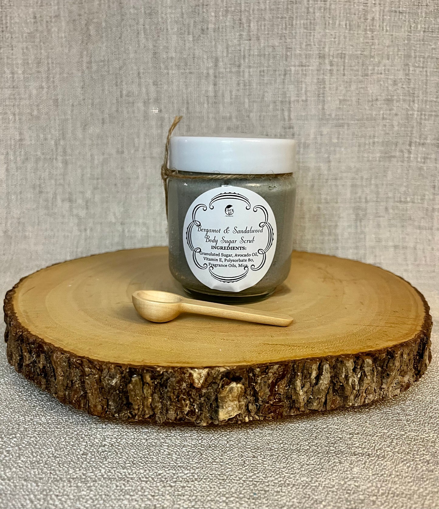 Bergamot & Sandalwood Body Sugar Scrub