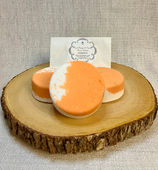 Sweet Orange & Vanilla Shower Steamer